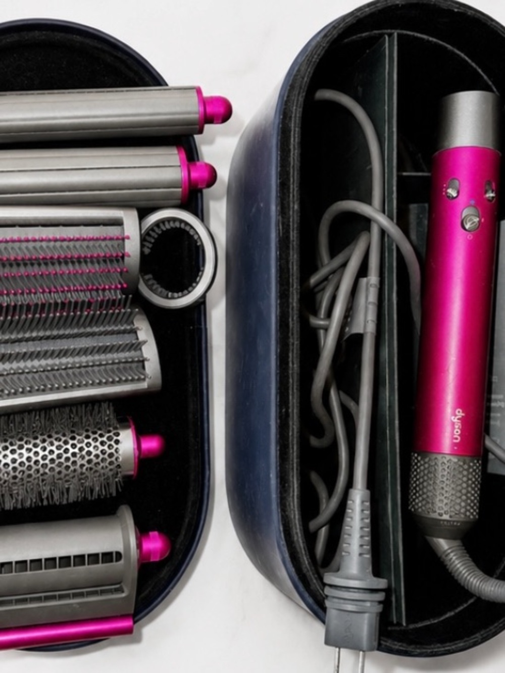 Dyson Pink and Silver Multi-Styler Attachment Set
